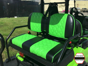 accessory feature: advanced ev icon custom two-toned seats