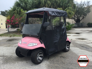 golf cart enclosures, advanced ev golf cart enclosure, evolution golf cart enclosure