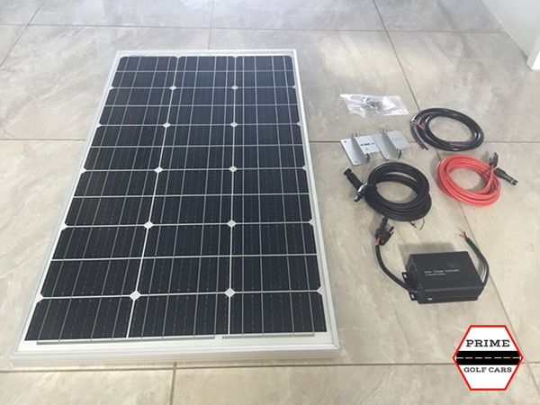 golf cart solar panel, 100w 48v solar panel battery charger kit for golf cart ezgo club car yamaha