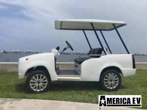 ev calibur golf cart, america ev ev calibur, luxury golf cart